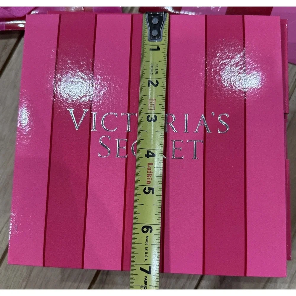 Victoria's Secret Gift Bag Gift Box Lot 25 Pc Small Medium Assorted Pink Striped